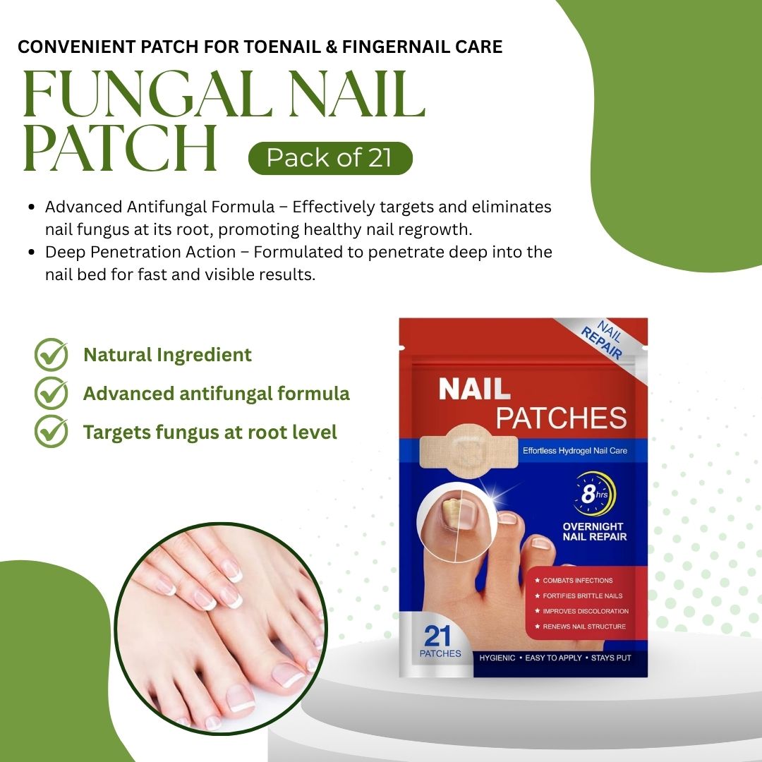Fungal Nail Patches | FREE 30 Day Full Body Detox Guide eBook
