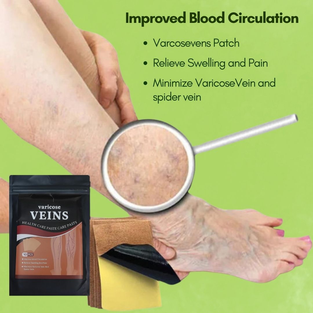 Varicose Veins Patches | FREE 30 Day Full Body Detox Guide eBook